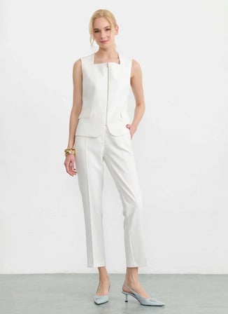 Selen Siyah Kadın Pantolon 26YSL5601