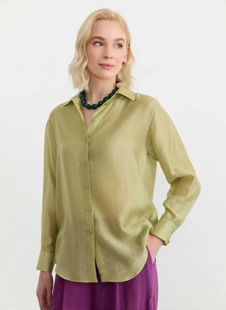 Selen Yeşil Kadın Bluz 26YSL8435