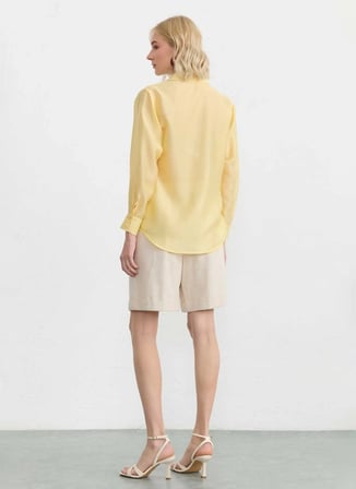 Selen Sarı Kadın Bluz 26YSL8435