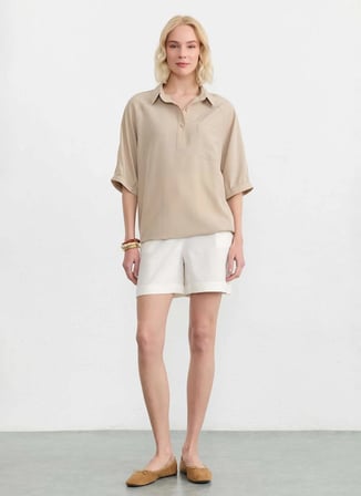Selen Bej Kadın Bluz 26YSL8436