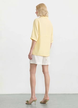Selen Sarı Kadın Bluz 26YSL8436