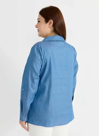 İndigo Kadın %100 Pamuk Bluz 26YSL8428