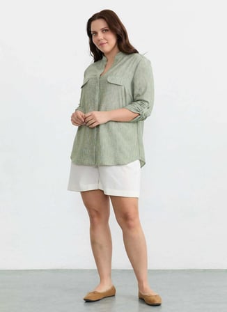 Selen Yeşil Kadın Bluz 26YSL8444