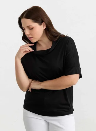 Selen Siyah Kadın Bluz 26YSL8446