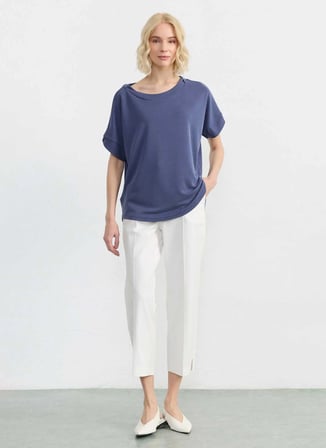 Selen Lacivert Kadın Bluz 26YSL8459