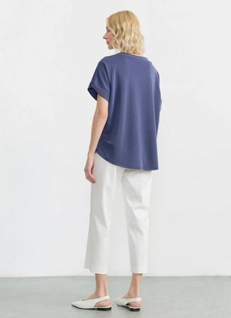 Selen Lacivert Kadın Bluz 26YSL8459