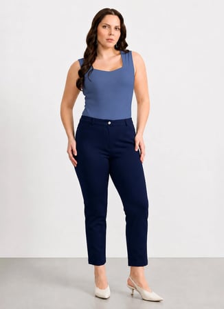 Selen Lacivert Kadın Pantolon 26YSL5621