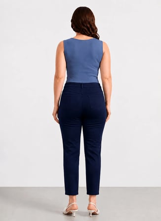 Selen Lacivert Kadın Pantolon 26YSL5621