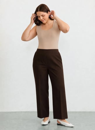 Selen Kahverengi Kadın Pantolon 26YSL5571