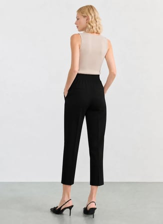 Selen Siyah Kadın Pantolon 26YSL5624