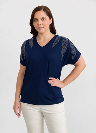 Lacivert Kadın Bluz 26YSL8347