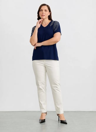 Lacivert Kadın Bluz 26YSL8347