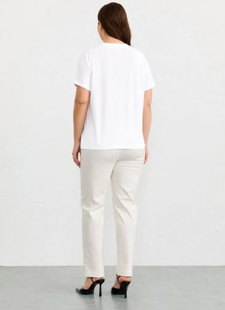 Selen Ekru Kadın Taşlı Bluz 26YSL8347