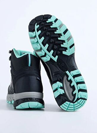 Hammer Jack Siyah - Turkuaz Kadın Bot GARSON BOT
