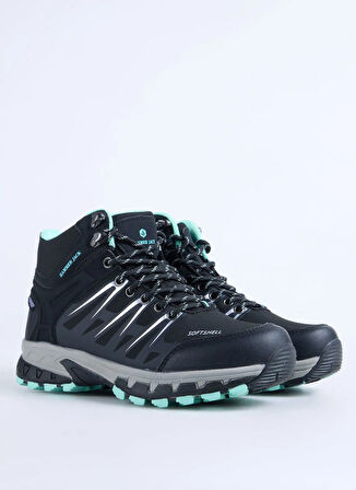 Hammer Jack Siyah - Turkuaz Kadın Bot GARSON BOT