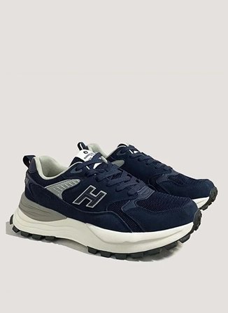 Hammer Jack Lacivert - Koyu Gri Erkek Sneaker PERU PREMIUM M AYAKKABI