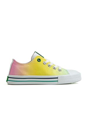 Benetton Sarı Kız Çocuk Sneaker BN-30188