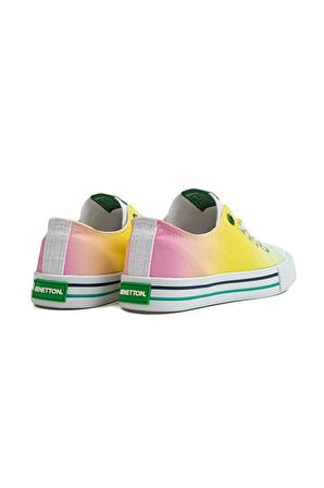 Benetton Sarı Kız Çocuk Sneaker BN-30188