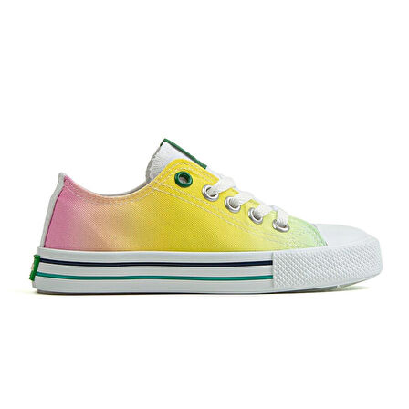 Benetton Sarı Kız Çocuk Sneaker BN-30188