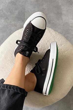 Benetton Siyah Kadın Sneaker BN-30196