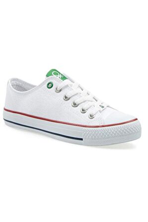 Benetton Beyaz Kadın Sneaker BN-30196