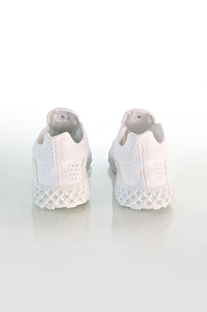 Kadın Bnt Örgü Desen Spor Ayakkabı - Beyaz | 40