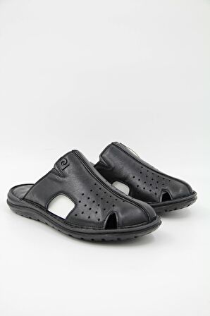 Pierre Cardin 6592 Erkek Sandalet - Siyah