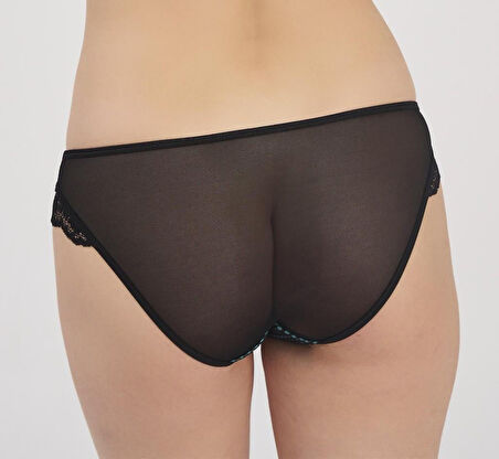 MOONLIGHT 3213 DANTEL DETAYLI YEŞİL SLİP