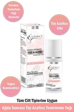 Galancy Ağda Sonrası Tüy Azaltıcı Temizleme Yağı 100ml