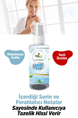 Tubalife Blue Ice Unisex Vücut Spreyi 100 ml Body Mist