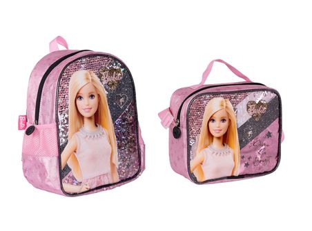 Barbie Anaokulu Çantası ve Beslenme Çantası
