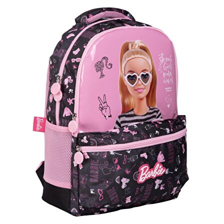 Barbie Okul Çantası Summer Pembe Baskılı