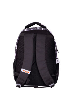 KUROMİ Görselli Okul Sırt Çantası 2734 Lila Siyah (3 LÜ SET)