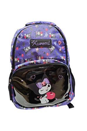 Kuromi Okul çantası ,Beslenme Kabı ve Su Matarası