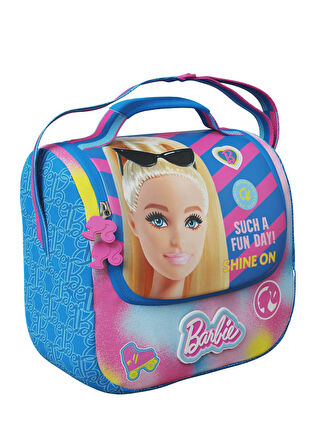 Barbie Çok Renkli Kız Çocuk Beslenme Çantası 3275-BARBIE BESLENME ÇANTASI