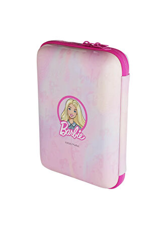 Barbie Çok Renkli Kız Çocuk Kalem Çantası 3326-BARBİE KALEM ÇANTASI