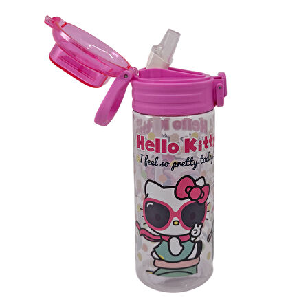 Hello Kitty Lisanslı 500 Ml Matara 3416