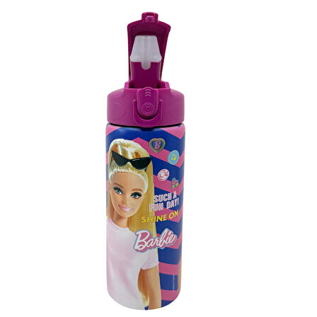 Barbie 600 Ml Çelik Matara 3451