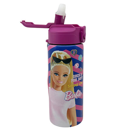 Barbie 600 Ml Çelik Matara 3451