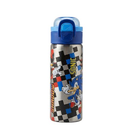 Sonic Çift Fonksiyon Kapaklı Çelik Matara 600Ml 3817