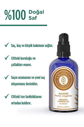 Tatlı Badem Yağı - 100ml