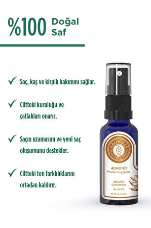 Tatlı Badem Yağı - 30ml
