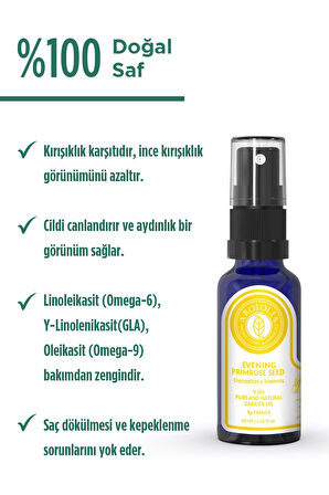 Akşam Çuha Çiçeği Tohumu Yağı - 30ml