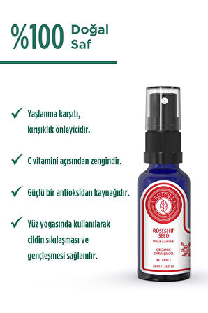 Kuşburnu Çekirdeği Yağı - 30ml