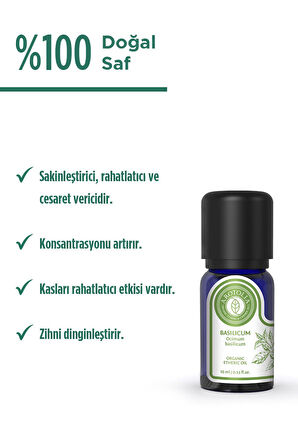Fesleğen Uçucu Yağı - 10ml
