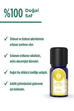 Limon Kabuğu Uçucu Yağı - 10ml