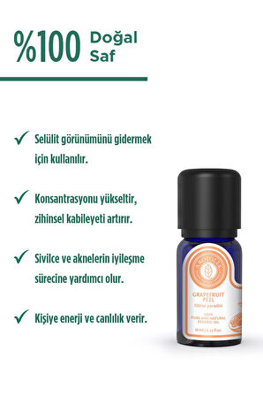 Greyfurt Kabuğu Uçucu Yağı - 10ml