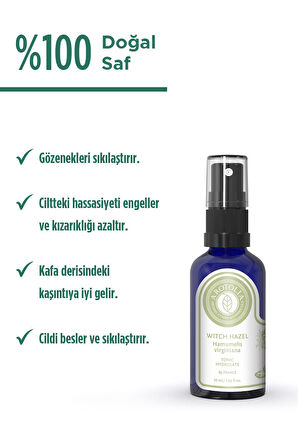 Organik Cadı Fındığı Hidrolatı (Tonik) - 50ml