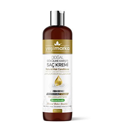 Yeşilmarka Doğal Dökülme Karşıtı Saç Kremi 350 ml