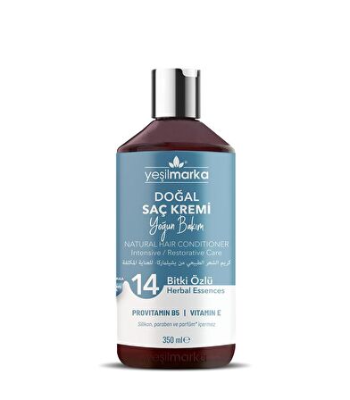 Yeşilmarka Doğal Yoğun Bakım Saç Kremi 350 ml